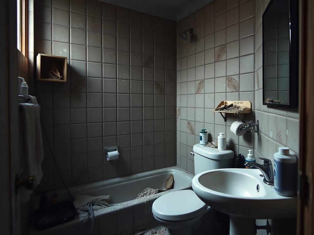Bathroom Restoration before