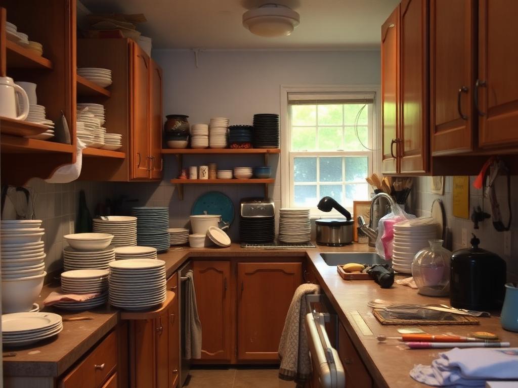 Kitchen Deep Clean before